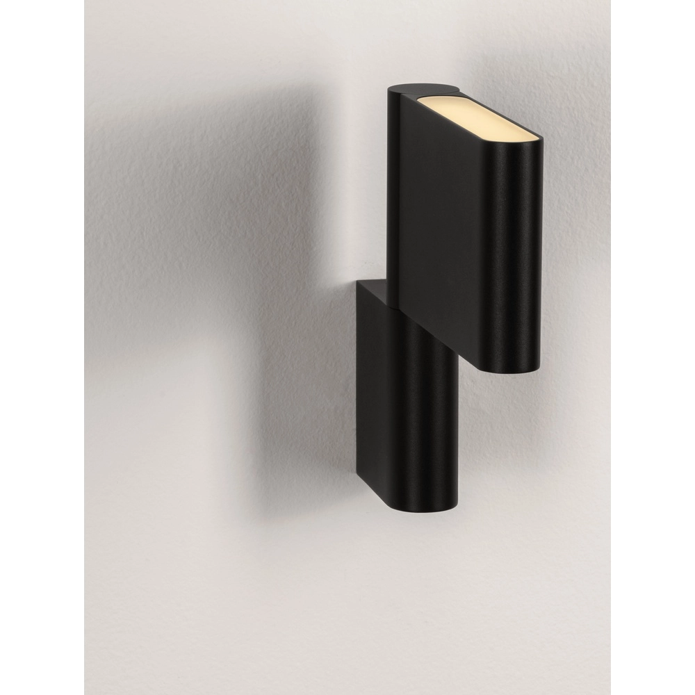 Wall lamp Flusso black Lyora 5212017478115