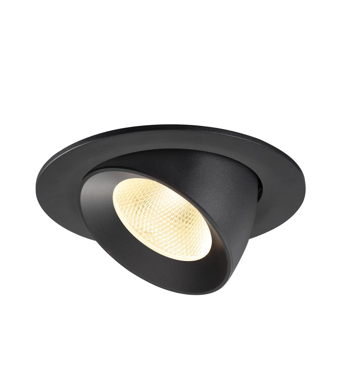 Recessed spotlight Numinos Gimble L black 3000K - 20deg SLV 4024163310338