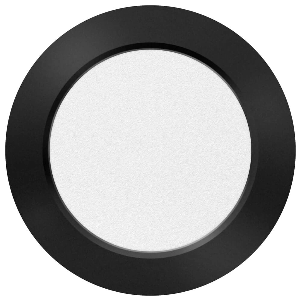 Recessed spotlight Ruby black