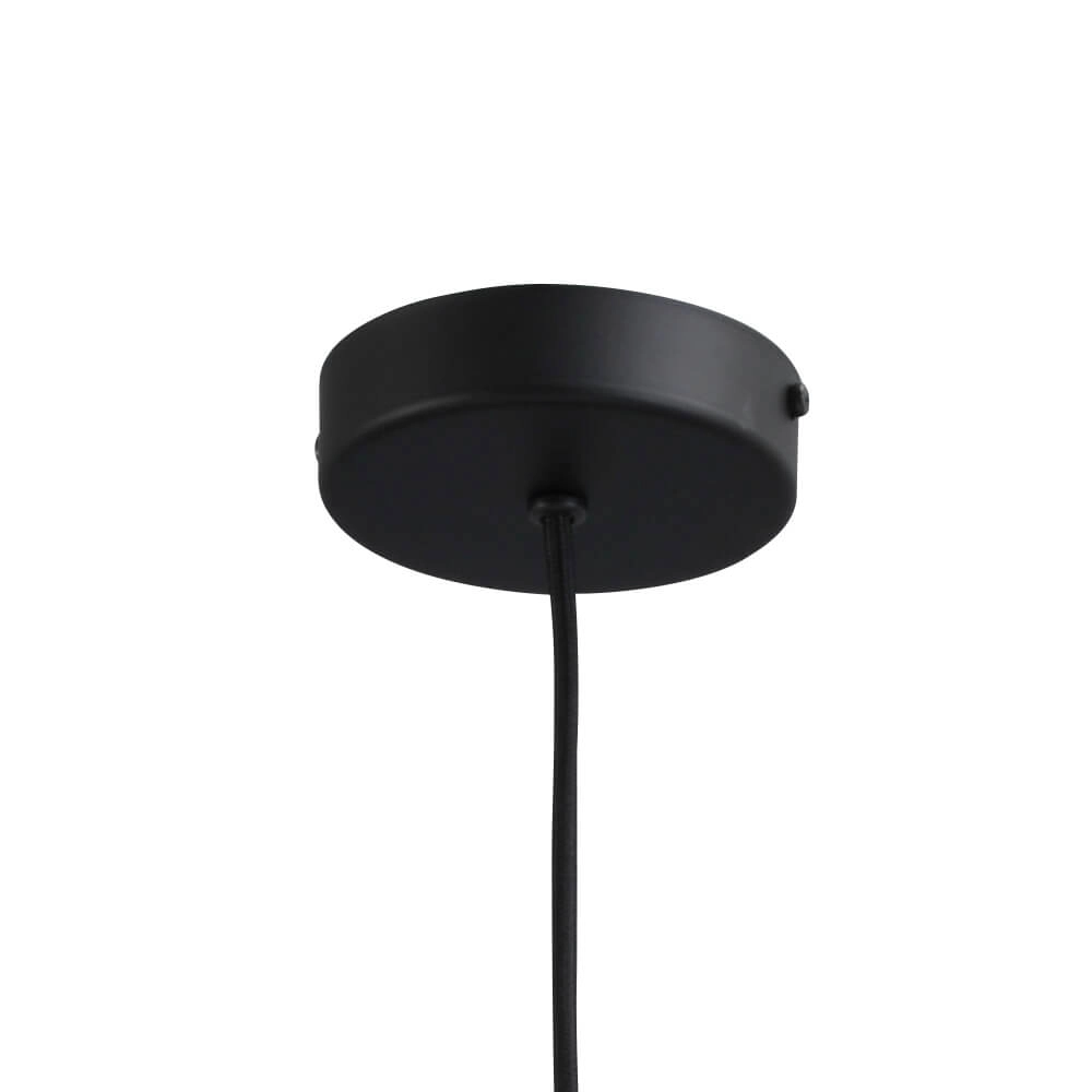 Hanging lamp Lava 1x smoke glass Ø 22.5cm Masterlight 8718121285955