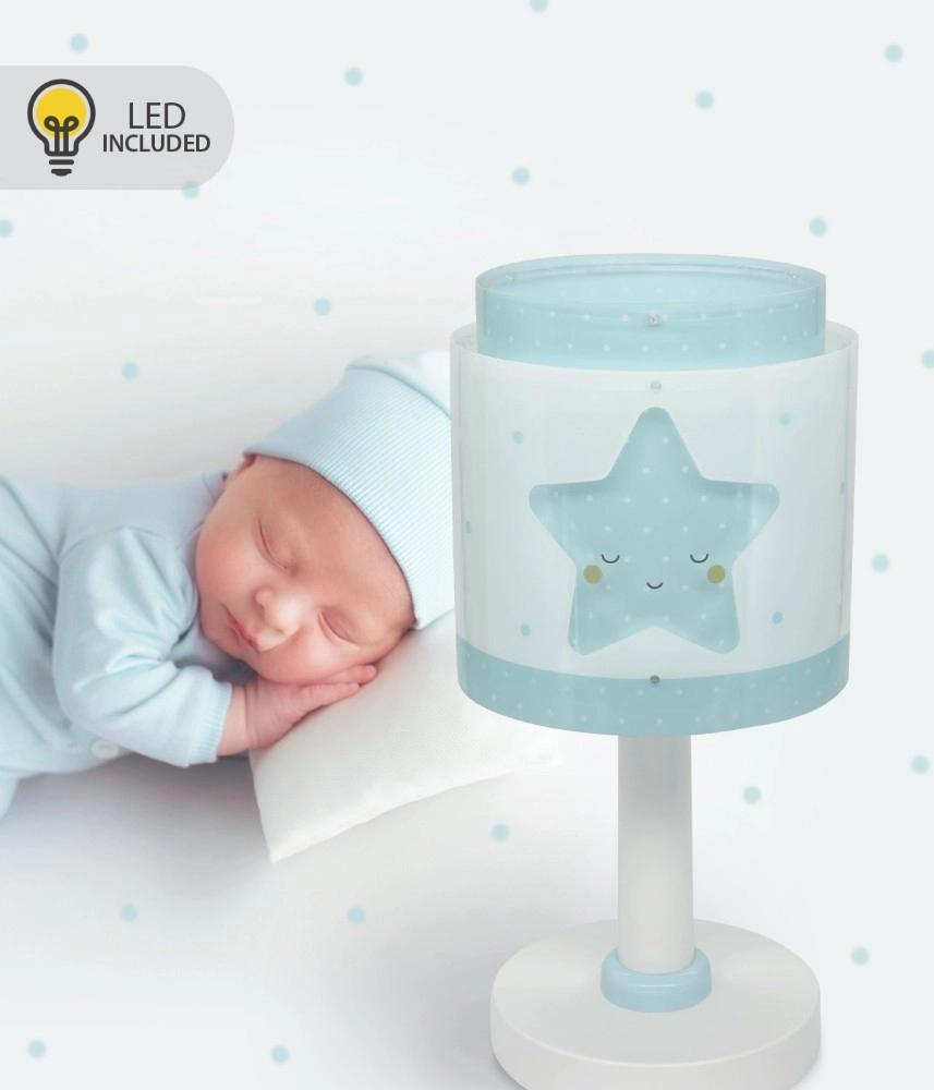 Table lamp Baby Dreams blue glow in the dark Dalber 8420406002613