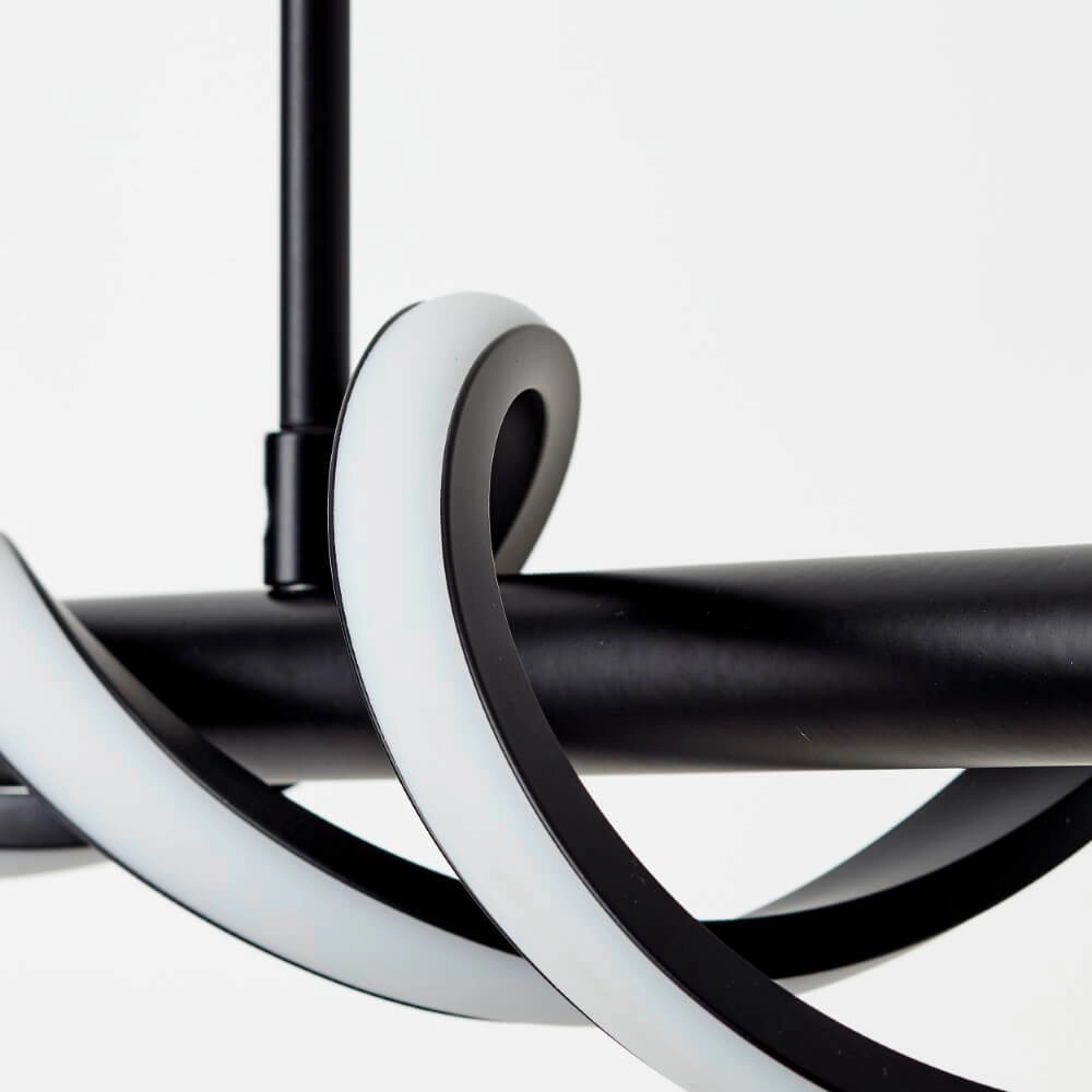 Black design pendant lamp Amalie M Brilliant 4004353411748