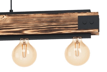Rural hanging lamp Layham Eglo 9002759434687