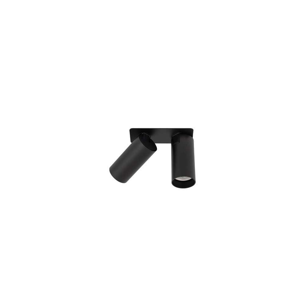 Double recessed spotlight Fourty Orientable - Black Lyora 5903139114424