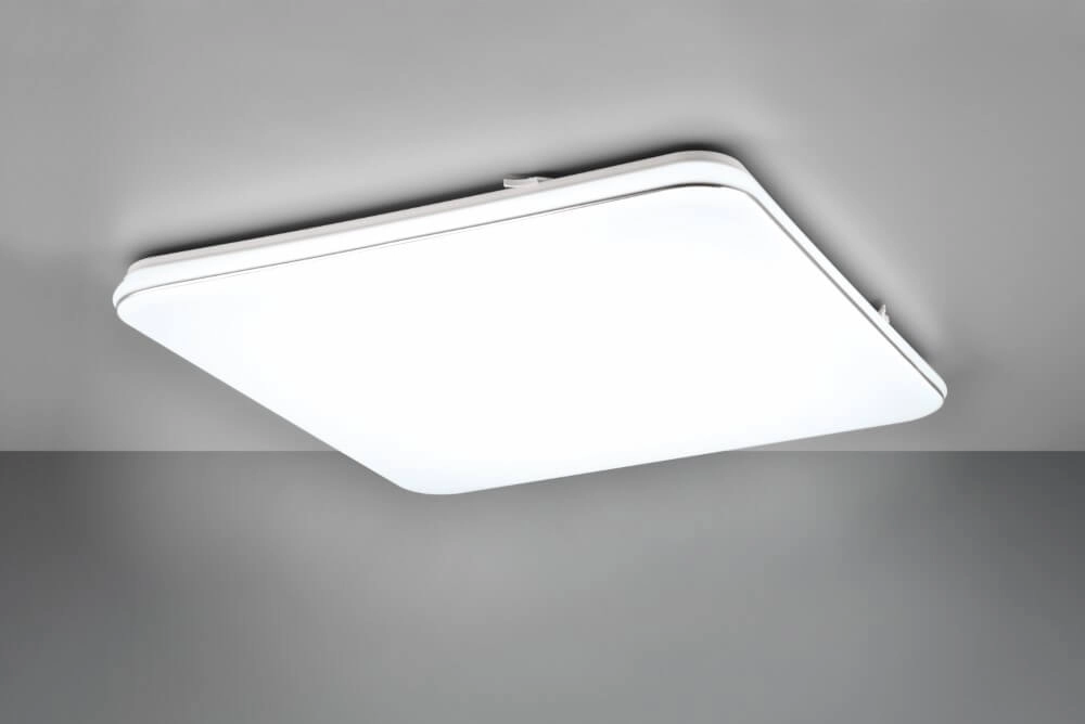 White ceiling lamp Blanca square 4000K Trio 4017807576863
