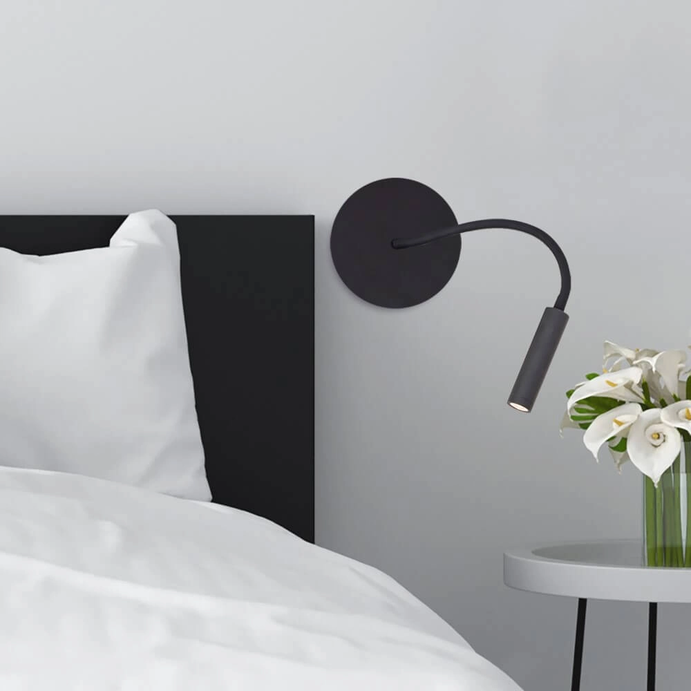 Wall lamp Jutta Black Flexible Brilliant 4004353425844