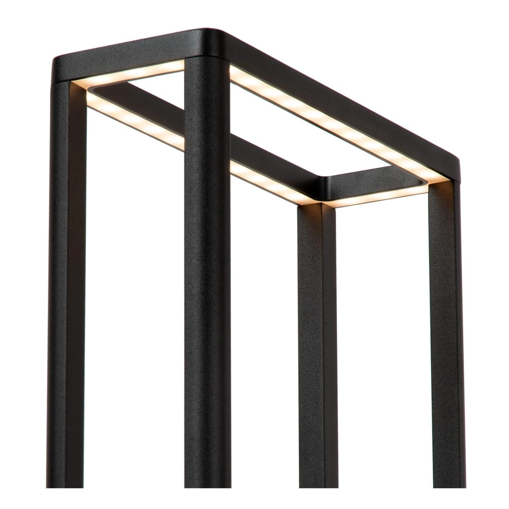 Unique pedestal lamp Narvik Black Lucide 5411212152039