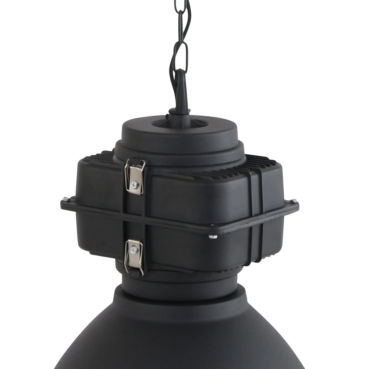 Country Pendant Lamp Fender 47cm black Steinhauer 8712746108477