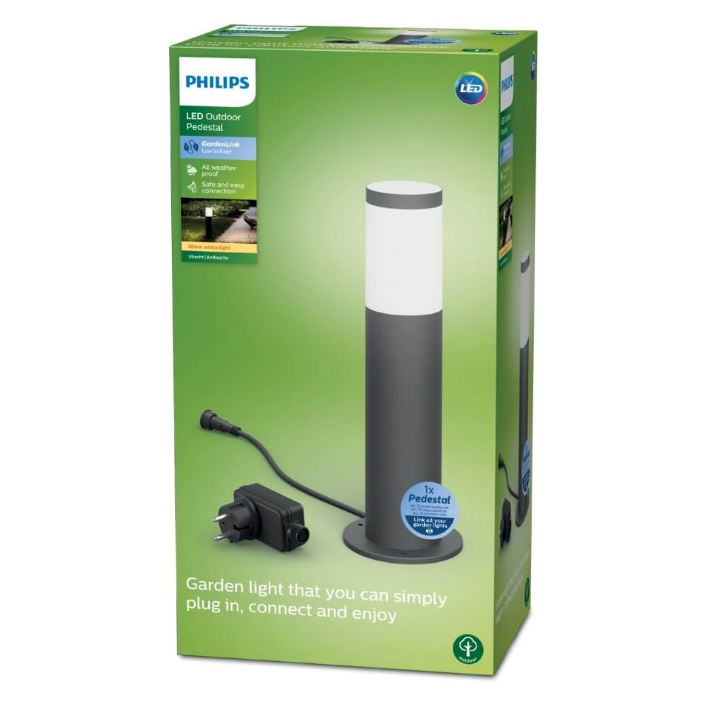 Lantern Utrecht anthracite Philips 8719514477230