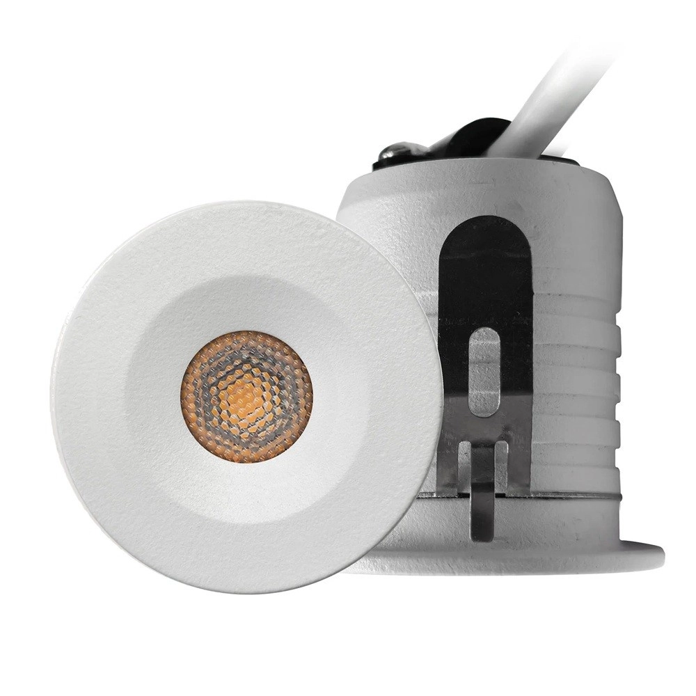 LED Mini recessed spotlight 3W white