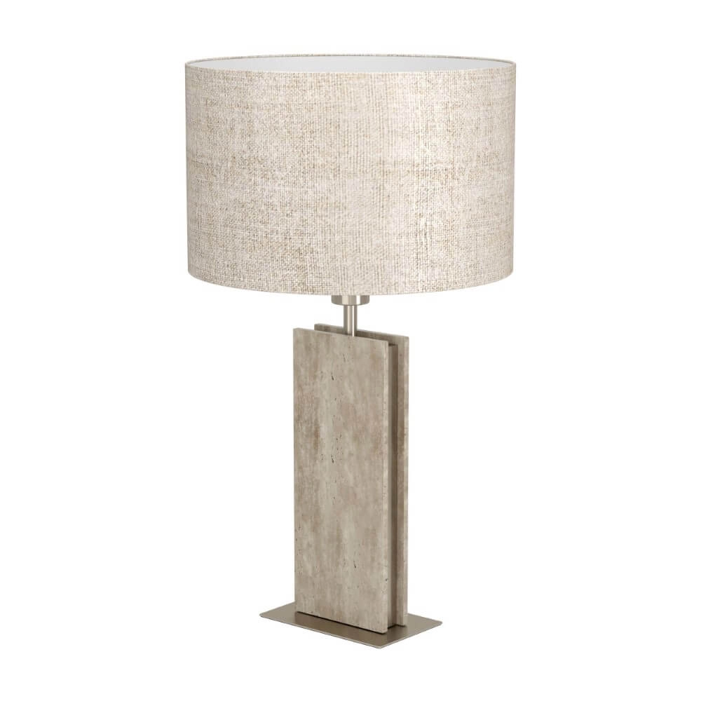 Table lamp Belesar designer nickel
