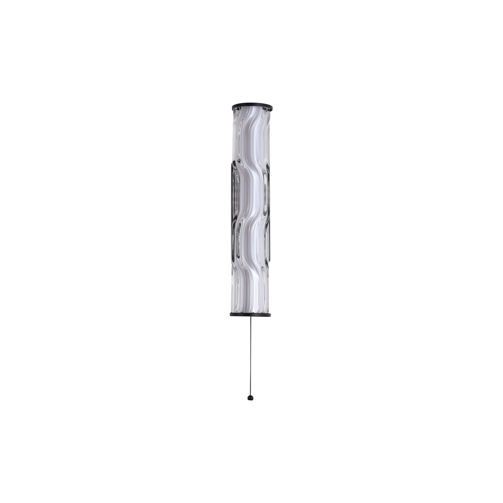 Wall lamp Vibrate black 33cm Searchlight 5053423302102