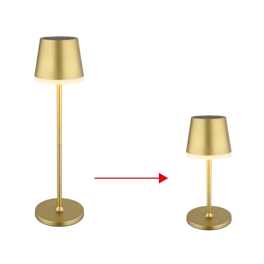 Solar table lamp Vannieso Gold Globo 9007371484355