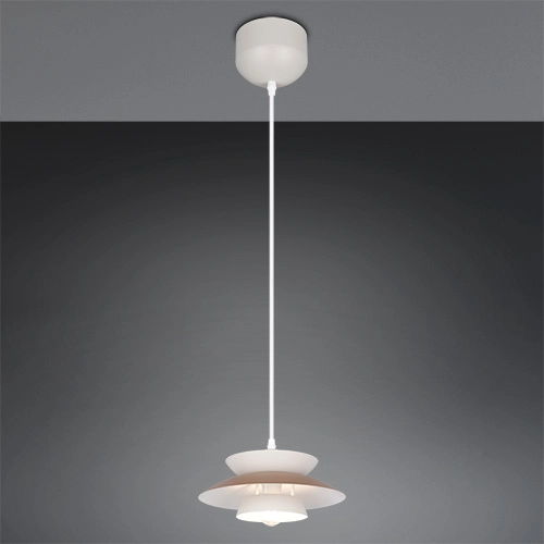 Pendant lamp design Amarila mocha brown Ø 25cm