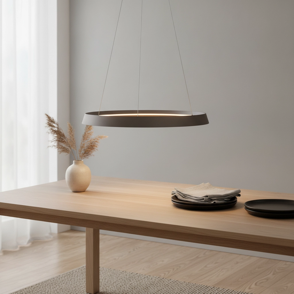 Design pendant lamp Ormi Ø 60cm champagne