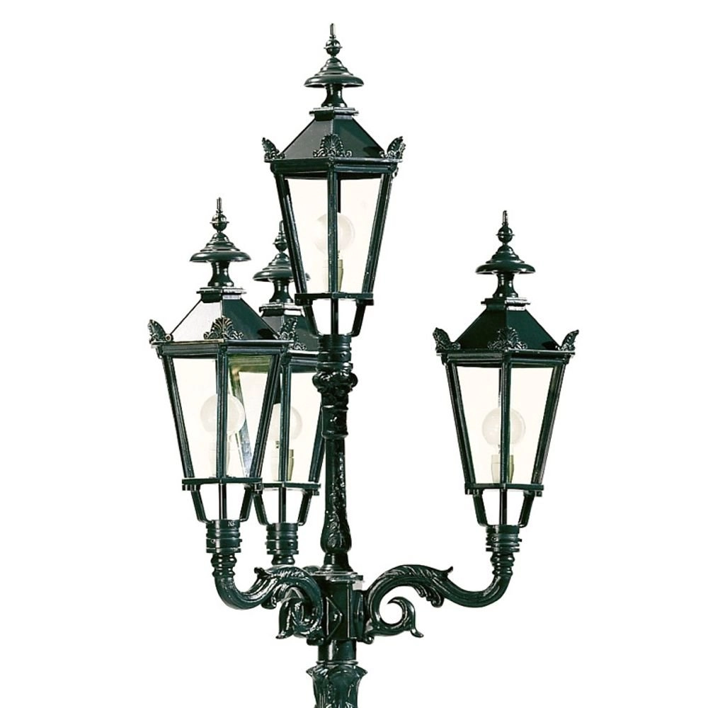 Nostalgic garden lamp Miami 4-light - black KS Verlichting 8714732030205