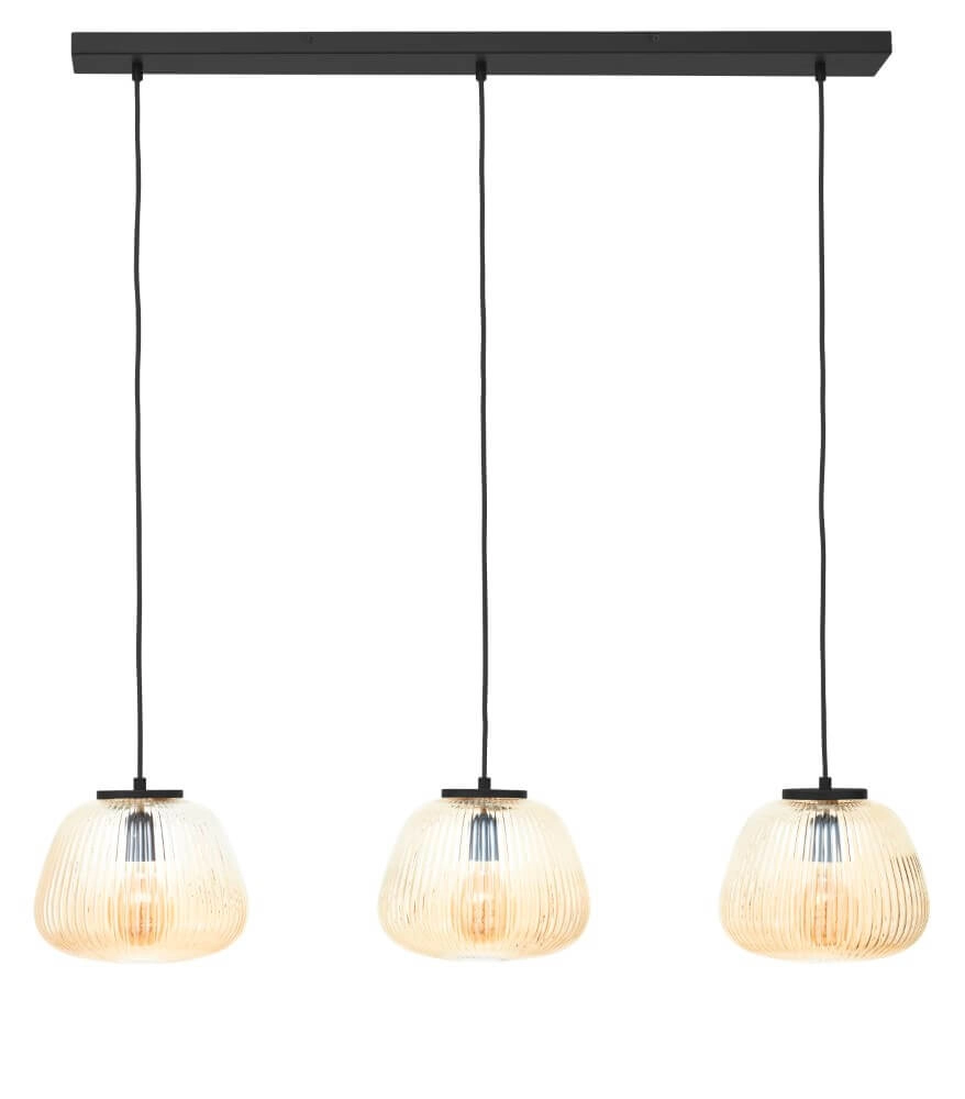 3-light pendant lamp Kaizen oblong Brilliant 4004353430091