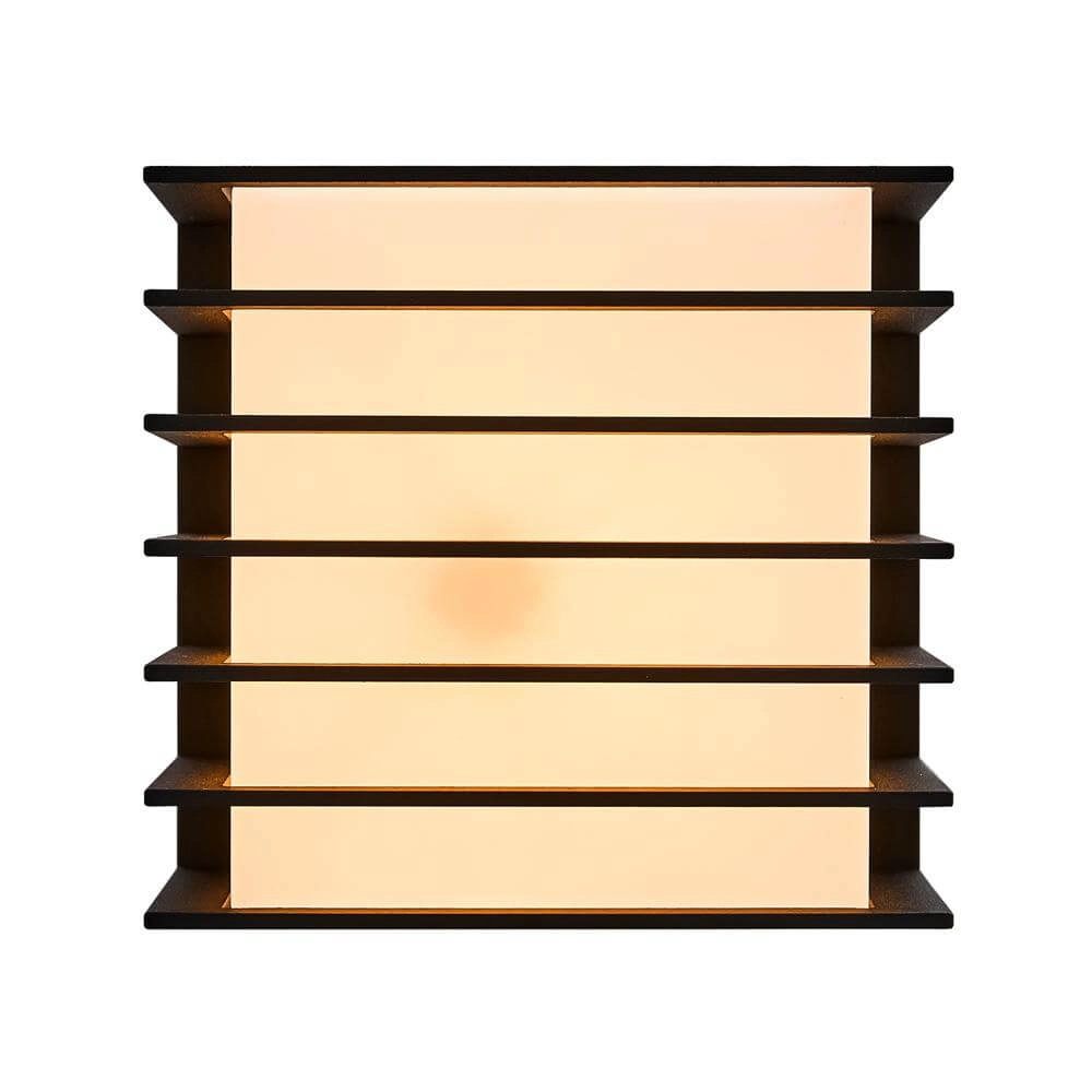 Wall Lamp Fluctus black square Nordlux 5704924015595