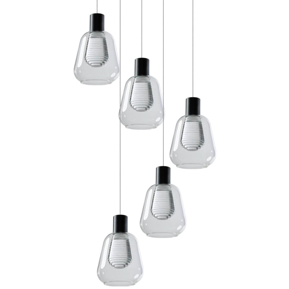 Vide pendant lamp Gary 5-light ETH 9900002611970