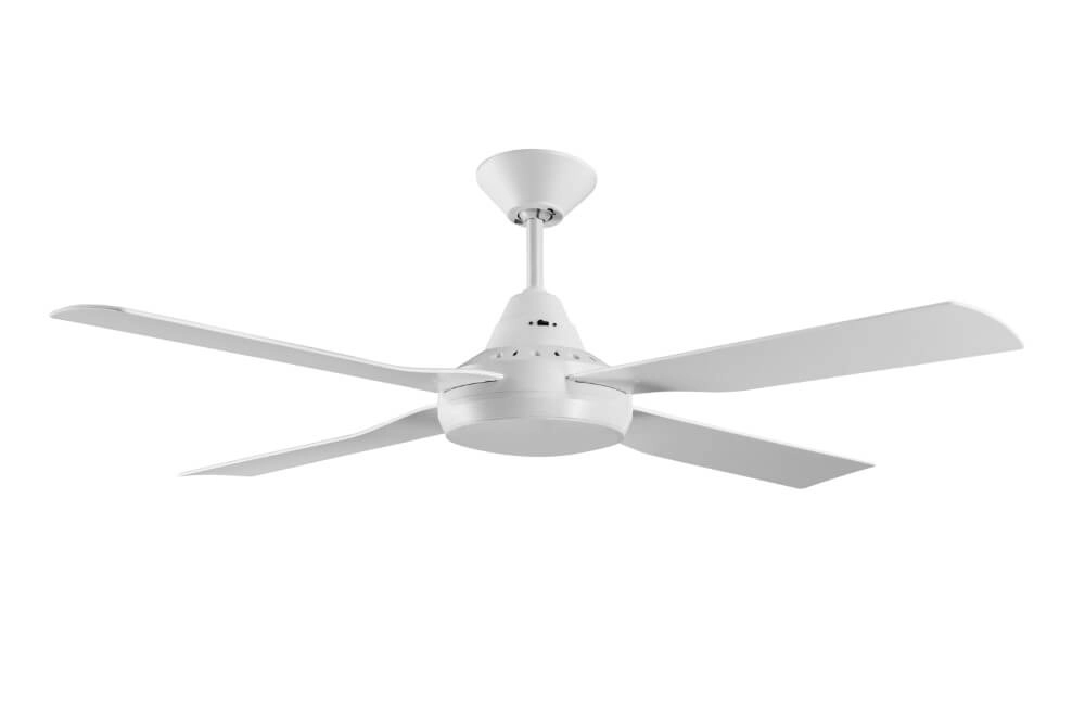 Ceiling fan white Moonah Ø 122cm IP55