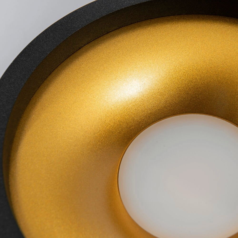 Led ceiling spot Orlando black gold Artdelight 8720701100039