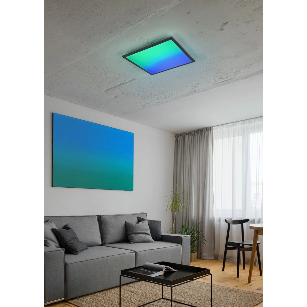 Ceiling light Beta Square 44.5cm Black Trio 4017807600735