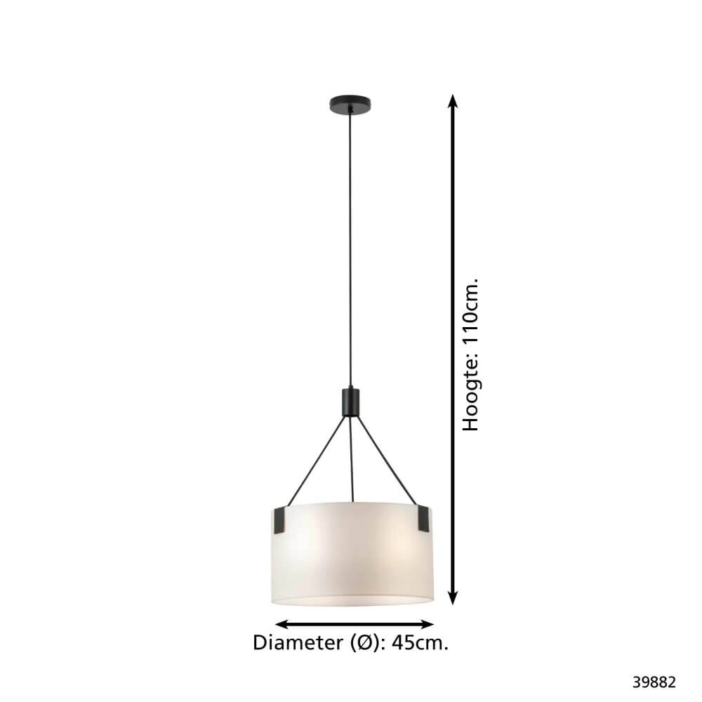 Hanging lamp Tortola with 9 caps Stars of Light 9002759398828