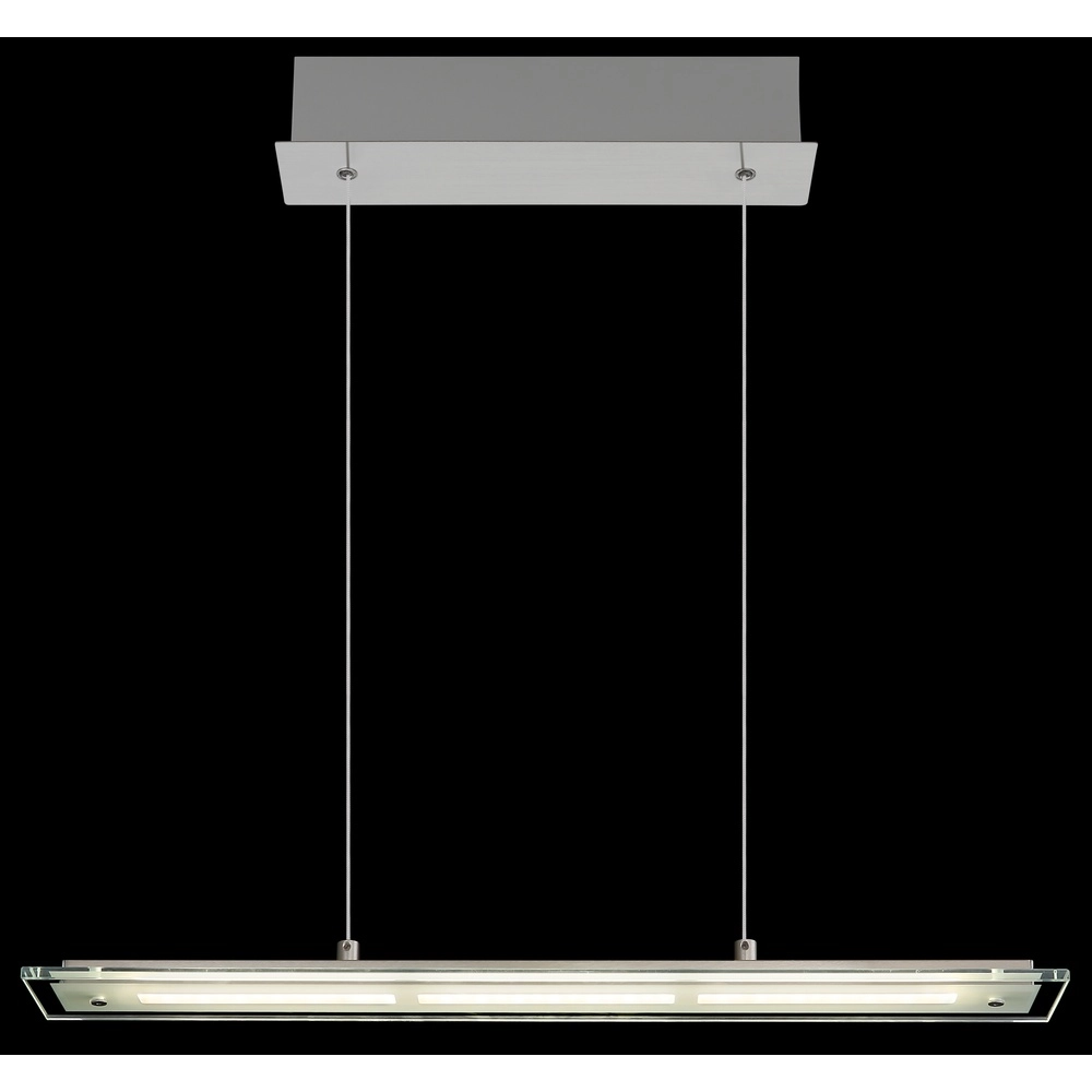 Pendant lamp Novak nickel 64cm Globo 9007371589227