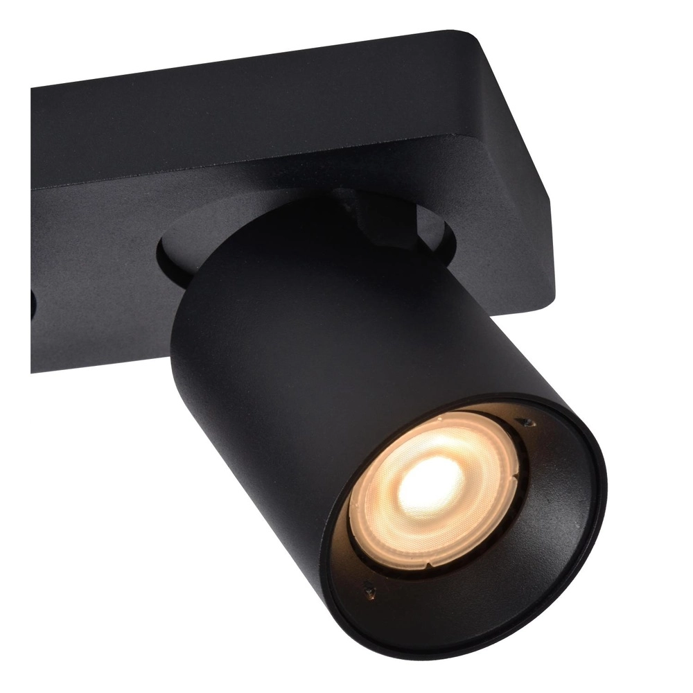 Ceiling spotlight Nigel 3-light black Lucide 5411212092571