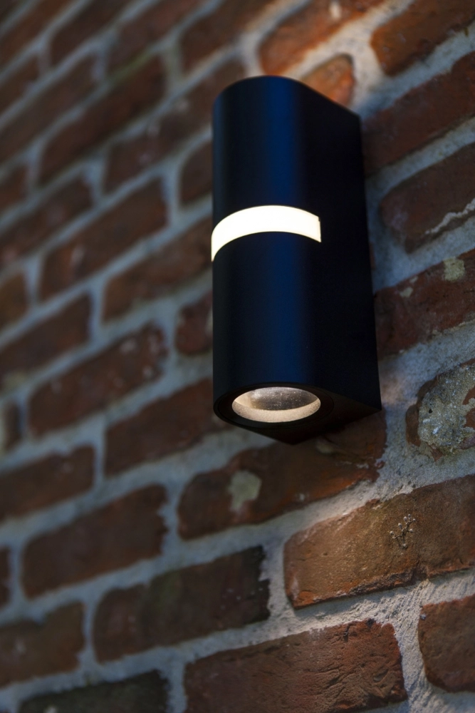 Grey wall lamp Mika Design Lutec 6939412018164