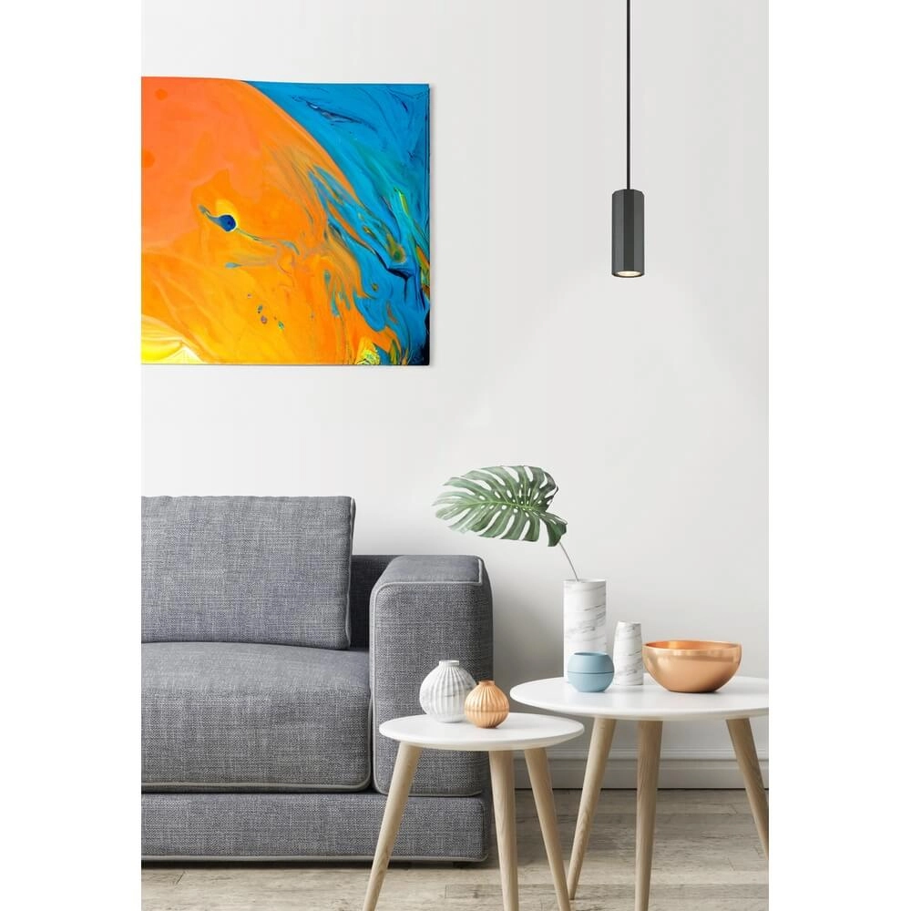 Grey pendant lamp James ankle Globo 9007371459841