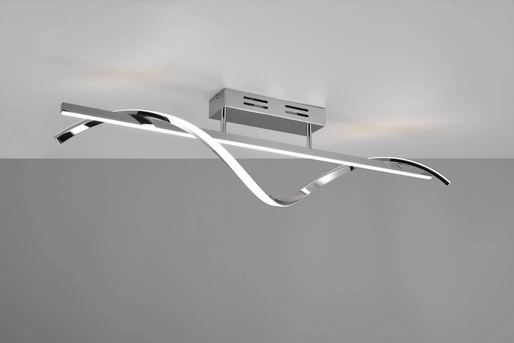 Ceiling light Isabel 100cm long chrome Trio 4017807561371