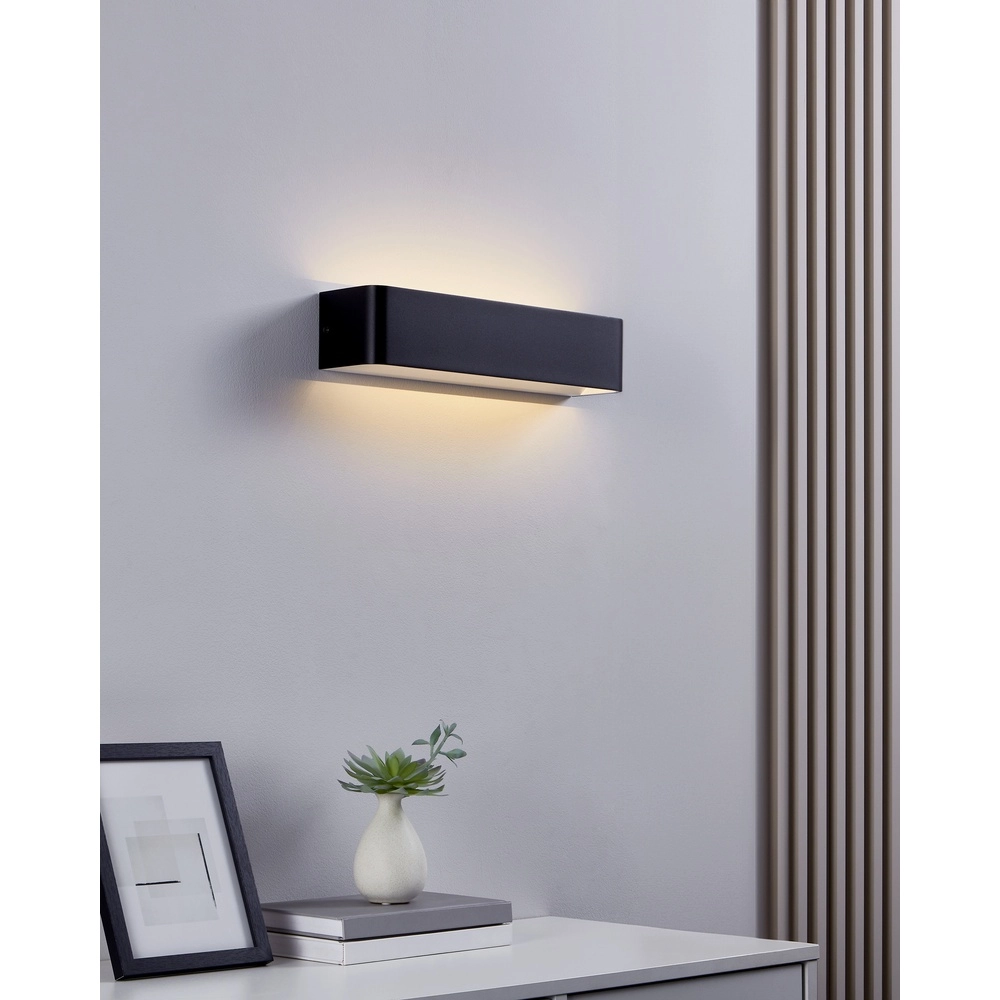 Led wall lamp Sania 4 37cm - black Eglo 9008606289875