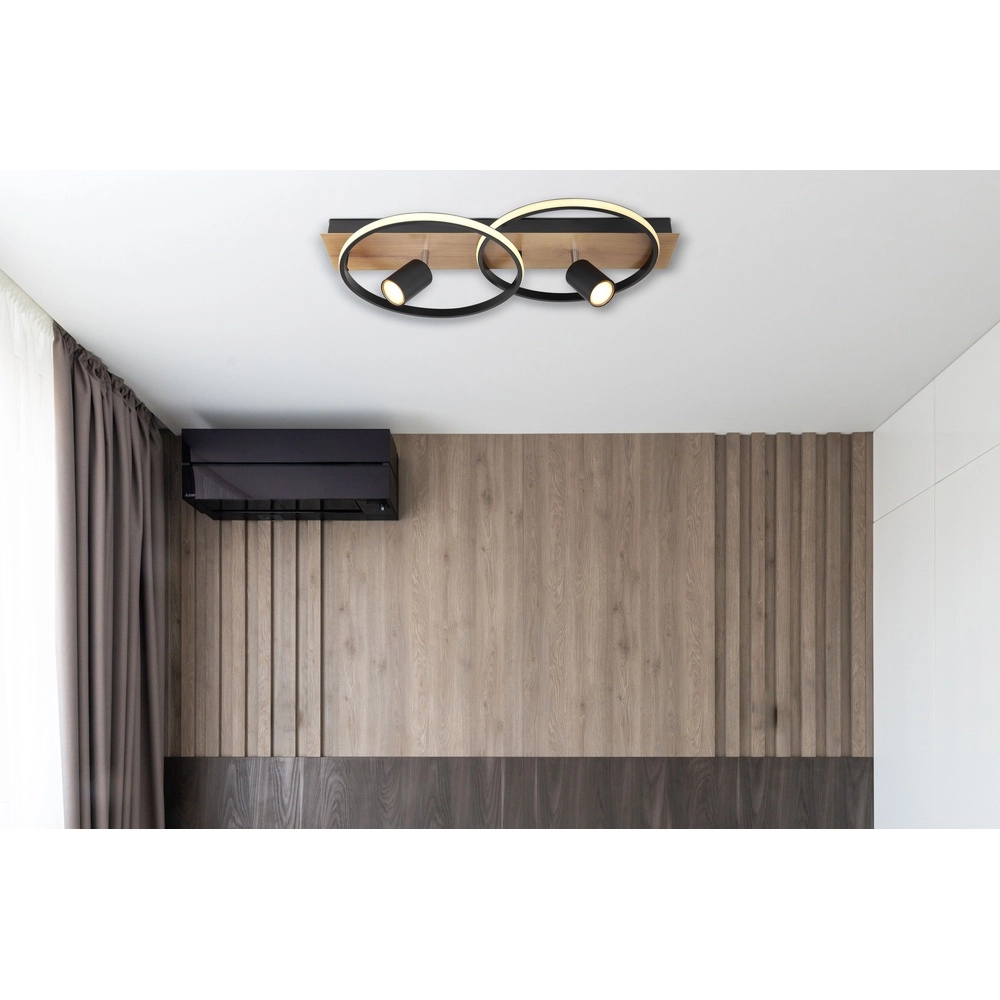 Ceiling lamp Danny Black Globo 9007371437696