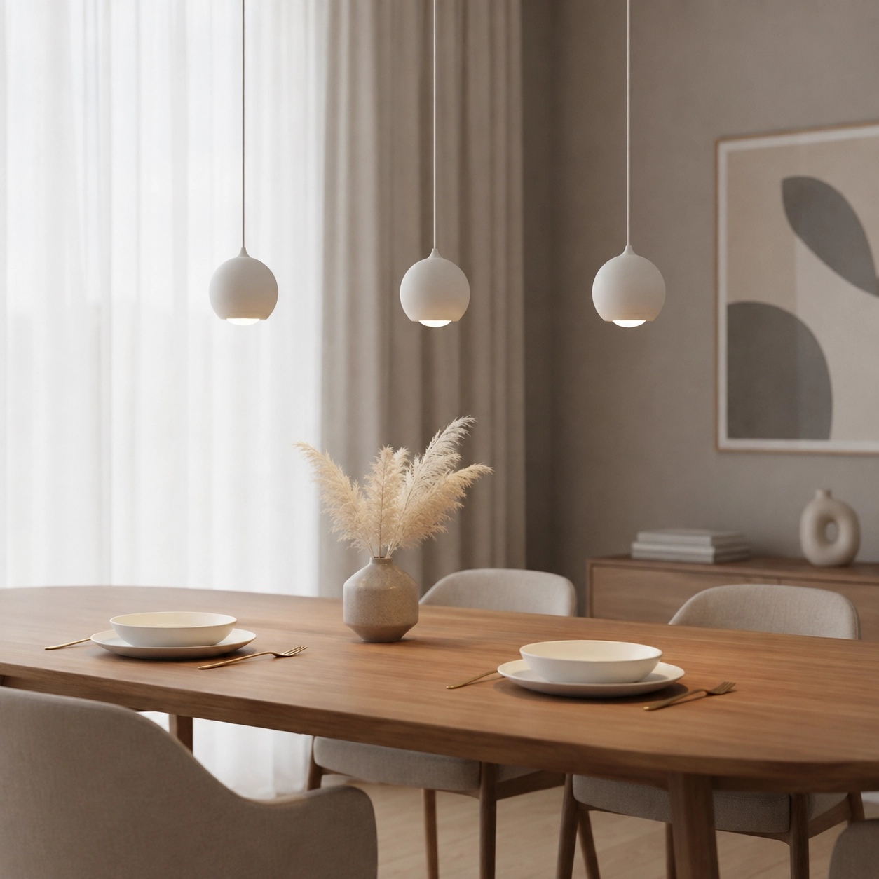 Design hanging lamp Denver 3 lights
