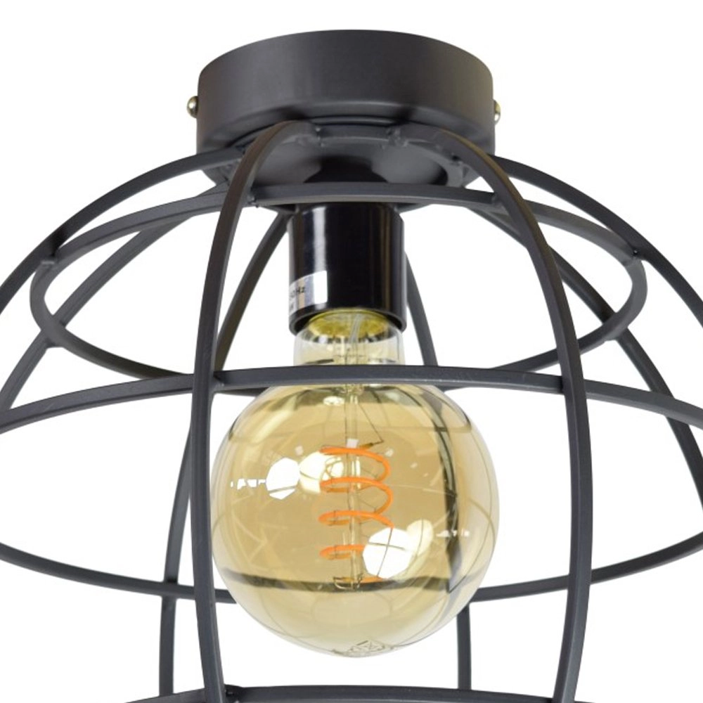 Ceiling light Globe 28cm matt black Urban Interiors 8719325467116
