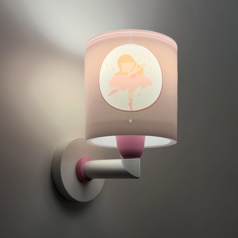 Wall lamp Princess Dance Pink glow in the dark Dalber 8420406609195