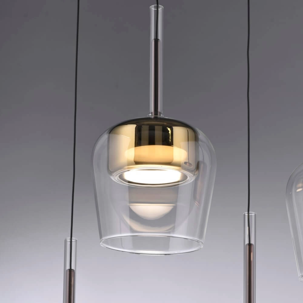 Pendant lamp Q-Kon gold Paul Neuhaus 4012248383858