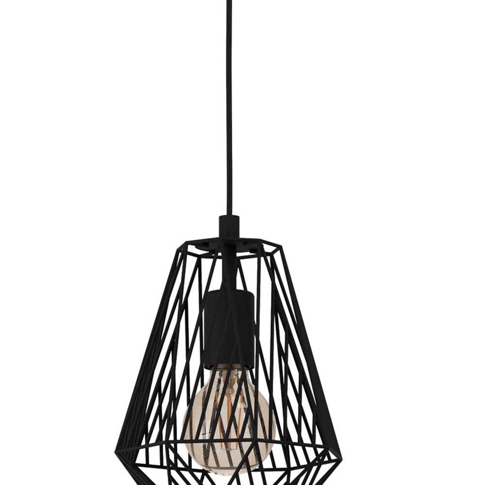 Black dining table lamp Stype Eglo 9002759436933