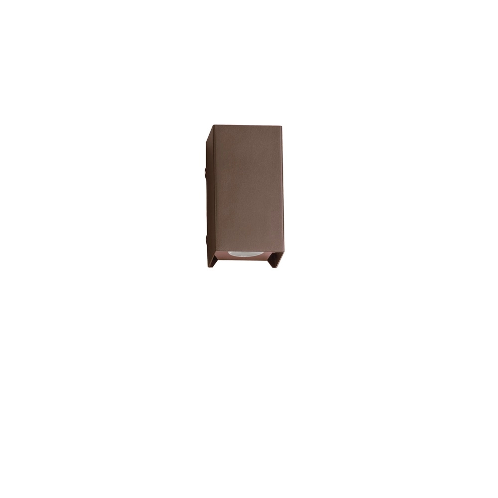 Surface-mounted spot Elio Rust brown 7cm