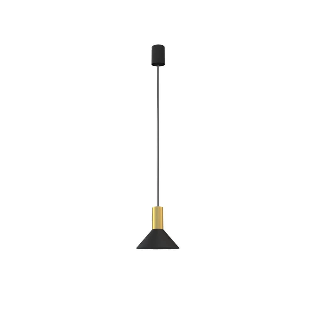 Black gold hanging lamp Hermanos Lyora 5903139810395