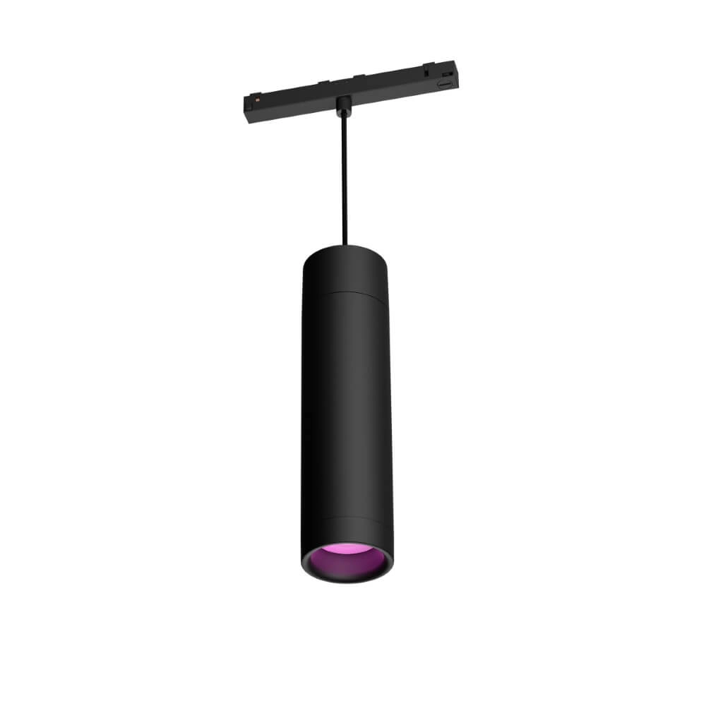 Hue Perifo - White and color extension hanging lamp black Philips 8719514407480