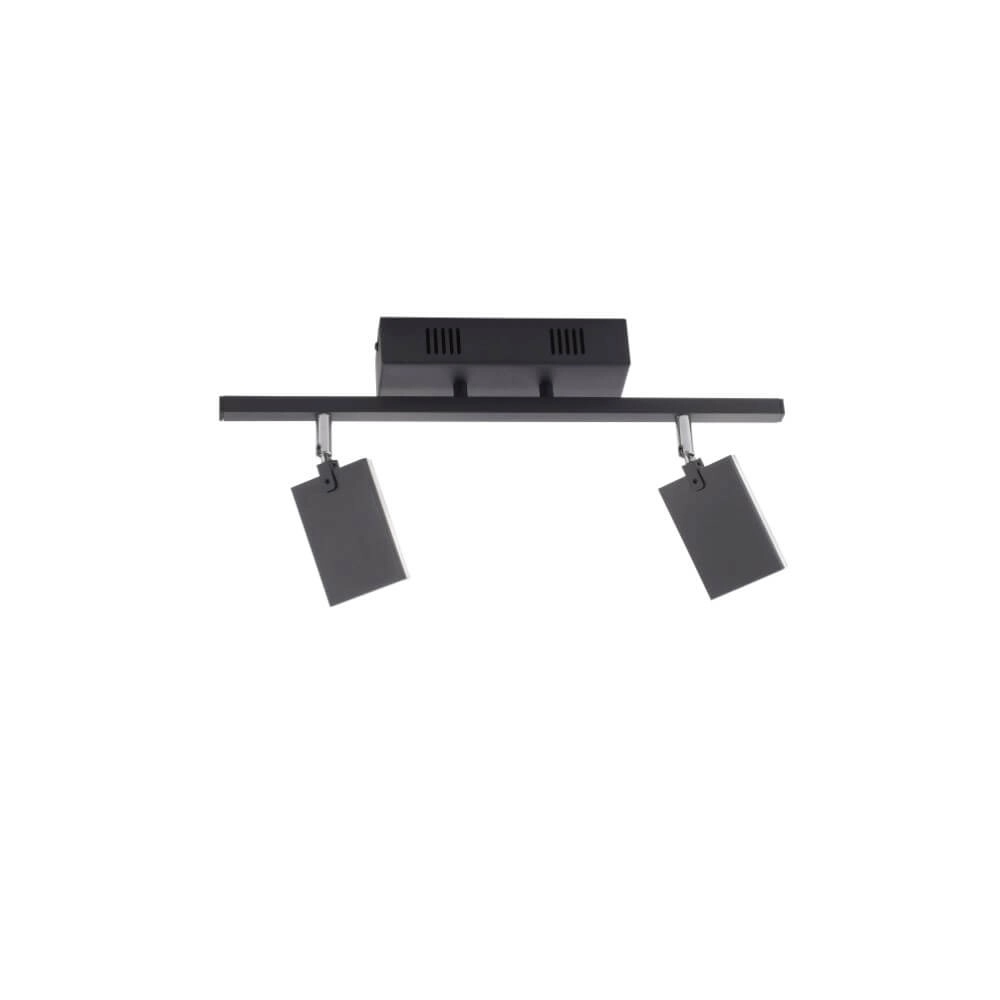 Ceiling lamp Pure Mira 2-light black Paul Neuhaus 4012248359433