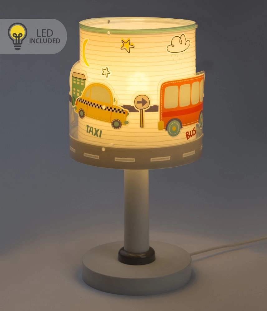 Table lamp Baby Travel Grey glow in the dark Dalber 8420406002330