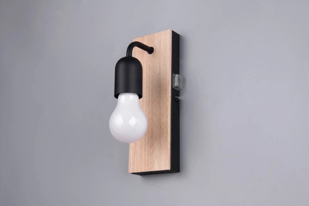 Country bathroom wall lamp Arturo 1x E27 Trio 4017807615678