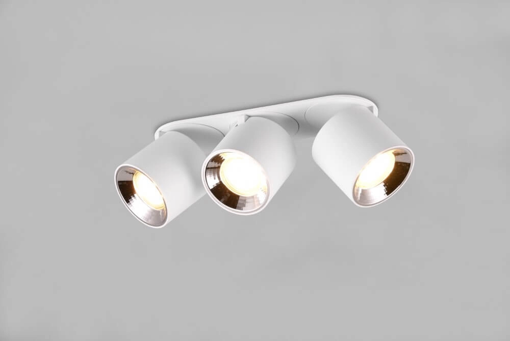 Ceiling light Guayana 3-light white Trio 4017807573985