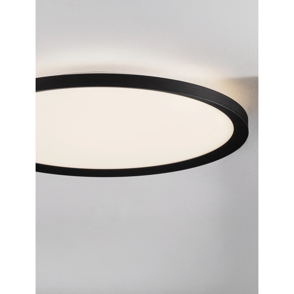 Ceiling light Aoton black Ø 40cm Lyora 5212017448705