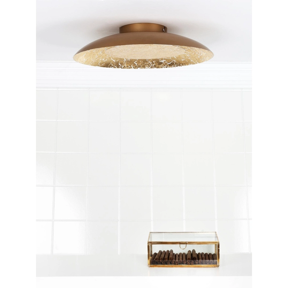 Ceiling lamp Foskal Ø 34.5cm gold Lucide 5411212791252