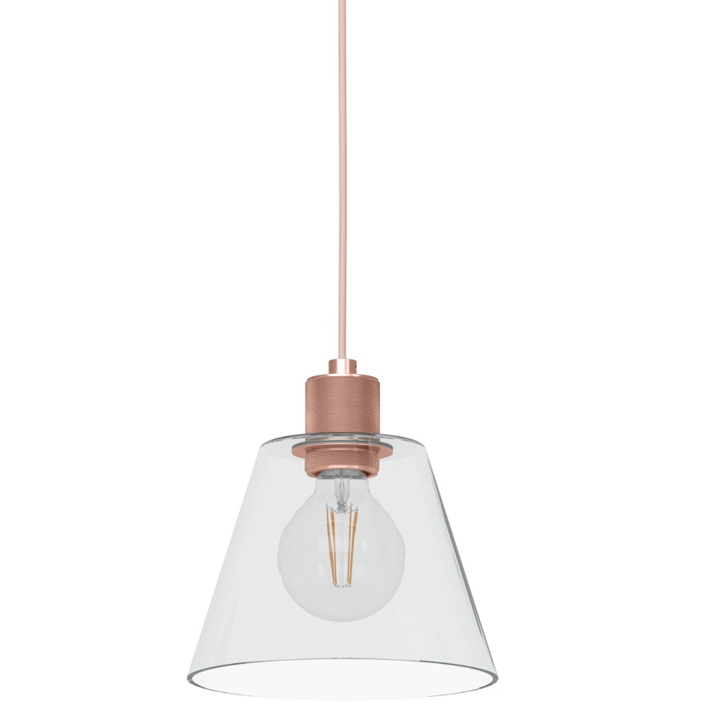 Dining table hanging lamp Copley rose gold Eglo 9002759436322