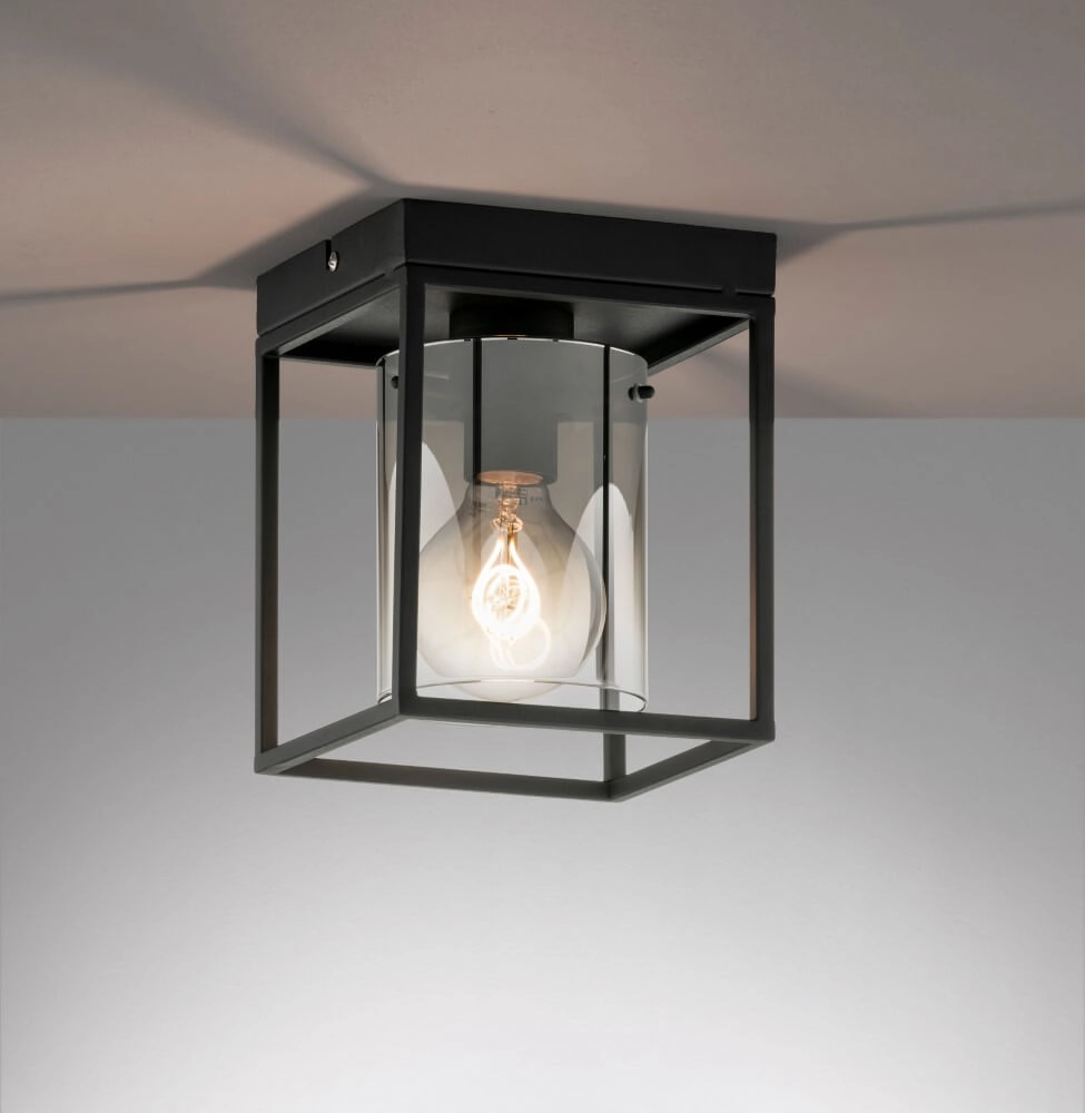 Ceiling light Samu smoke glass Fischer & Honsel 4003694213035